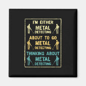 Metalldetektor Magnet (Vorne)