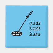 Metalldetektor-Magnet Magnet (Vorne)