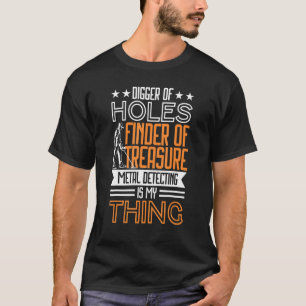 Metalldetektor Metalldetektor Prospektor T-Shirt