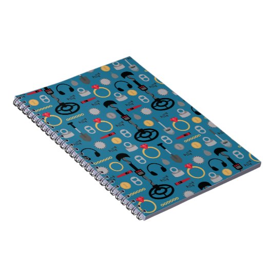 Metalldetektor Notizblock (Rechte Seite)