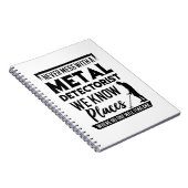 Metalldetektor Notizblock (Rechte Seite)