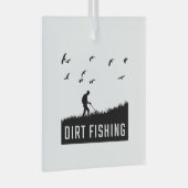 Metalldetektor Ornament Aus Glas (Vorderseite Rechts)