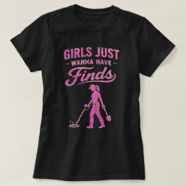 Metalldetektor Pink Lady T-Shirt