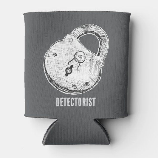 Metalldetektor-Relikte für Schatzsucher Dosenkühler (Vorderseite)