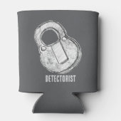 Metalldetektor-Relikte für Schatzsucher Dosenkühler (Rückseite)