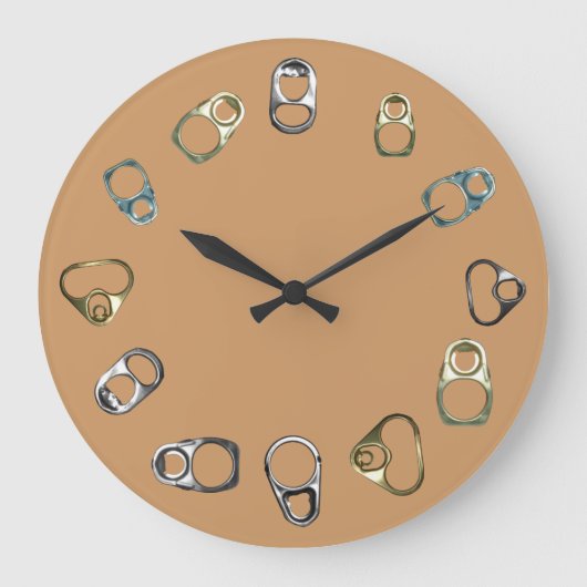 Metalldetektor Rumpf Tablets Schatzsucher Fische F Große Wanduhr (Vorderseite)