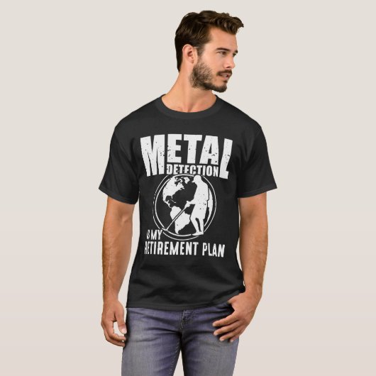 Metalldetektor T-Shirt (Vorne ganz)