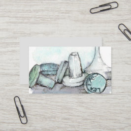 Metalldetektor von Flaschenhaltern aus Glas Visitenkarte