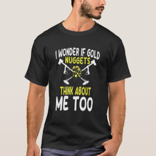 Metalldetektor zur Detektion von Sprichworten T-Shirt