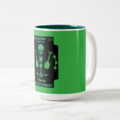 Metalldetektor Zweifarbige Tasse (VorderseiteRechts)