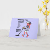 Metalldetektoren Karte (Gelbe Blume)