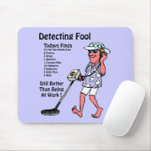 Metalldetektoren Mousepad (Mit Mouse)