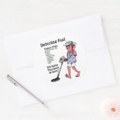 Metalldetektoren Runder Aufkleber (Umschlag)