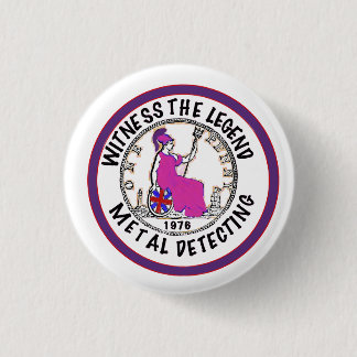 Metalldetektorist 50. Geburtstag  Button