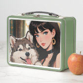 Metalldose/Kosmetikbox Metall Brotdose (Beispiel)