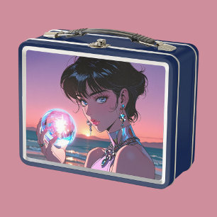 Metalldose/Kosmetikbox Metall Brotdose