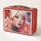 Metalldose/Kosmetikbox Metall Brotdose (Vorderseite)