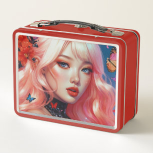 Metalldose/Kosmetikbox Metall Brotdose