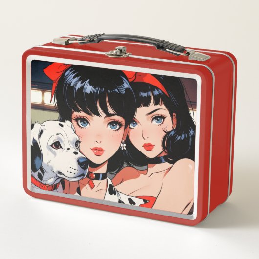 Metalldose/Kosmetikbox Metall Brotdose (Vorderseite)