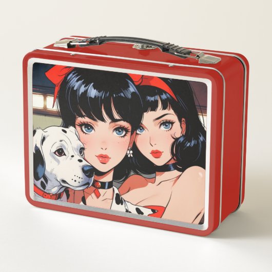 Metalldose/Kosmetikbox Metall Brotdose (Rückseite)