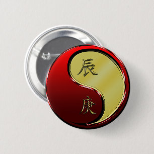Metalldrache Button