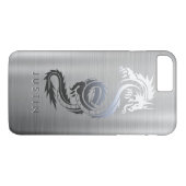 Metalldrache Case-Mate iPhone Hülle (Rückseite (Horizontal))