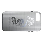 Metalldrache Case-Mate iPhone Hülle (Rückseite (Horizontal))