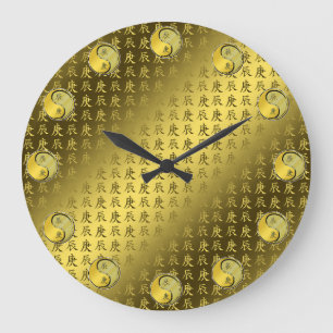 Metalldrache Große Wanduhr