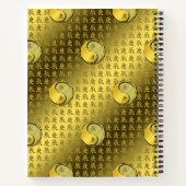 Metalldrache Notizblock (Rückseite)