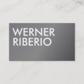 Metalle ähnlich visitenkarte (Rückseite)