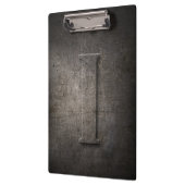 Metalle Rustic I Monogram Clipboard Klemmbrett (Links)