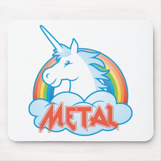 MetallEinhorn Mousepad (Vorne)