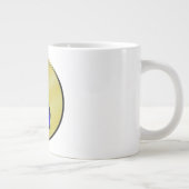Metallener Ochse Jumbo-Tasse (Rechts)