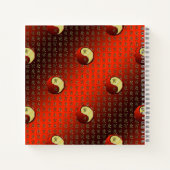 Metallener Tiger Notizblock (Rückseite)