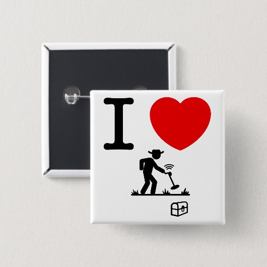 Metallentdeckung Button (Vorne & Hinten)