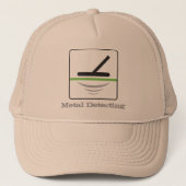 Metallentdeckung Truckerkappe (Vorderseite)