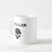 Metaller Kaffeetasse (Vorderseite Links)