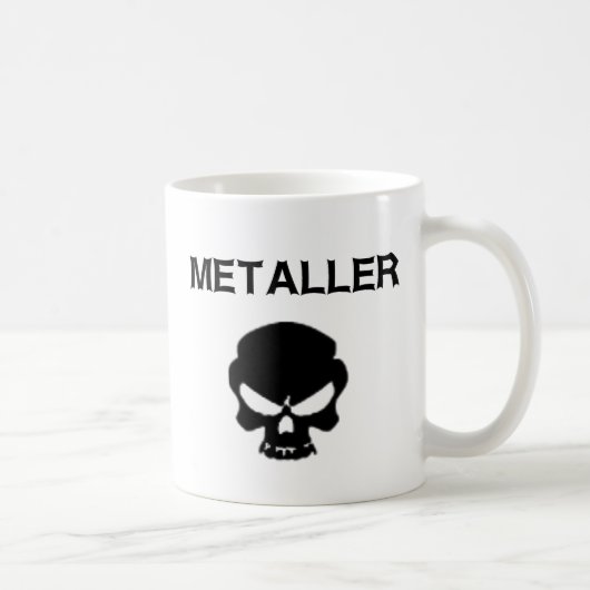Metaller Kaffeetasse (Rechts)