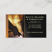 Metallfab-Visitenkarte Visitenkarte (Vorderseite)