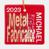 Metallfabrikator Extraordinaire CUSTOM Keramikornament (Vorderseite)