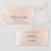 Metallfarbe Visitenkarte (Vorne/Hinten)