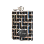 Metallfaser 2 mit Wrap Flachmann (Links)