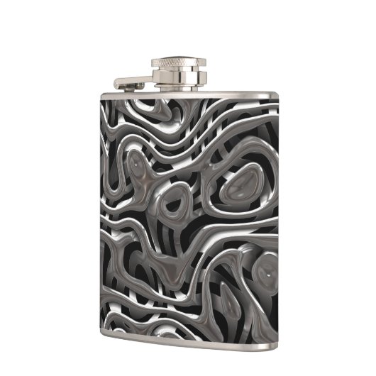 Metallfaser 4 umhüllt flachmann (Links)