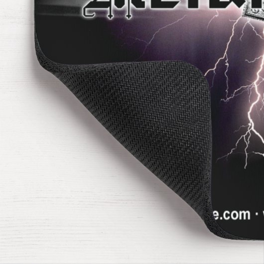 Metallfluch-Logo mousepad (Ecke)