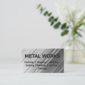 Metallformarbeiten Visitenkarte (Stehend Vorderseite)