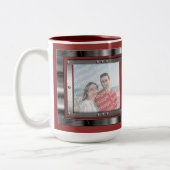 MetallFoto gestaltet Tasse (Links)