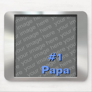 MetallFoto Mousepad des Papa-#1