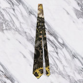 Metallgeere Steampunk Vintag Industrial Krawatte