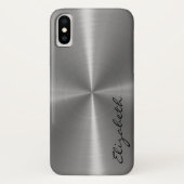 Metallgehäuse aus Edelstahl Case-Mate iPhone Hülle (Rückseite)