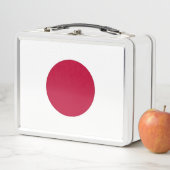 Metallgehäuse mit japanischer Flagge Metall Lunch Box (Beispiel)